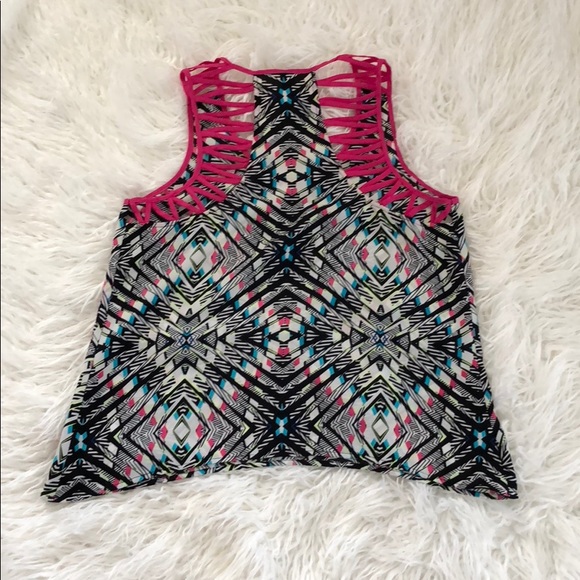 Printed tank top - Picture 2 of 3
